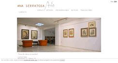 Desktop Screenshot of anaserratosa.es